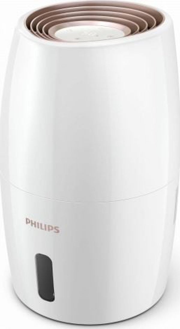 Philips HU2716/10 Υγραντήρας Αέρα NanoCloud, Τεχνολογία Φυσικής Εξάτμισης, 99% Λιγότερα Βακτήρια, Λευκός
