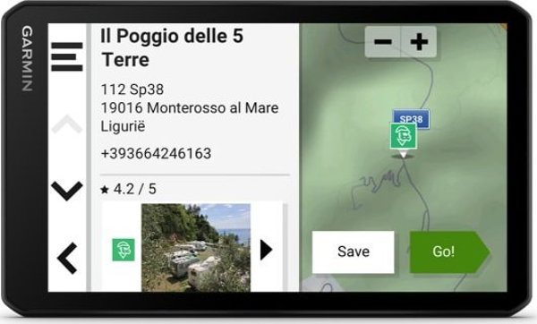 Garmin CamperCam 795 Σύστημα Πλοήγησης GPS με Ενσωματωμένη Κάμερα Dash Cam 7 Ίντσες