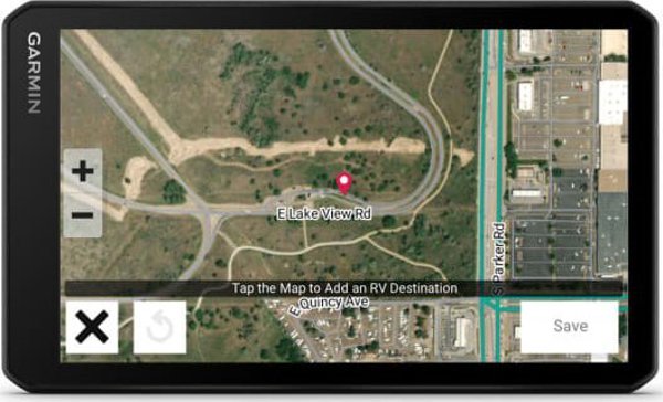Garmin CamperCam 795 Σύστημα Πλοήγησης GPS με Ενσωματωμένη Κάμερα Dash Cam 7 Ίντσες