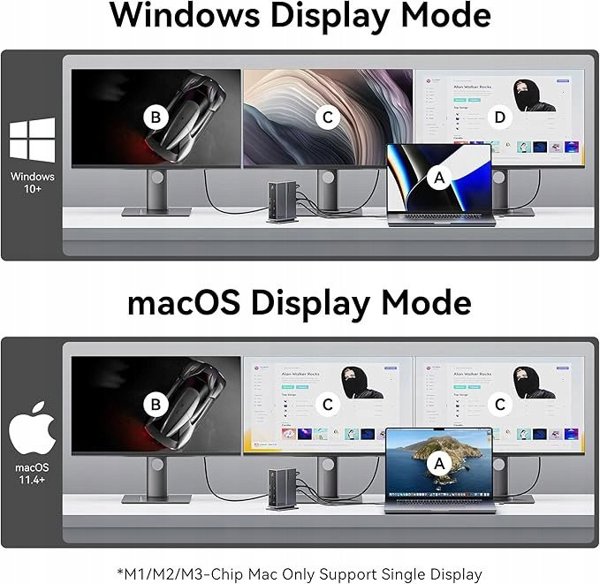 NB ACC DOCKING STATION 15IN1/USB-C MST TPUH0 VENTION