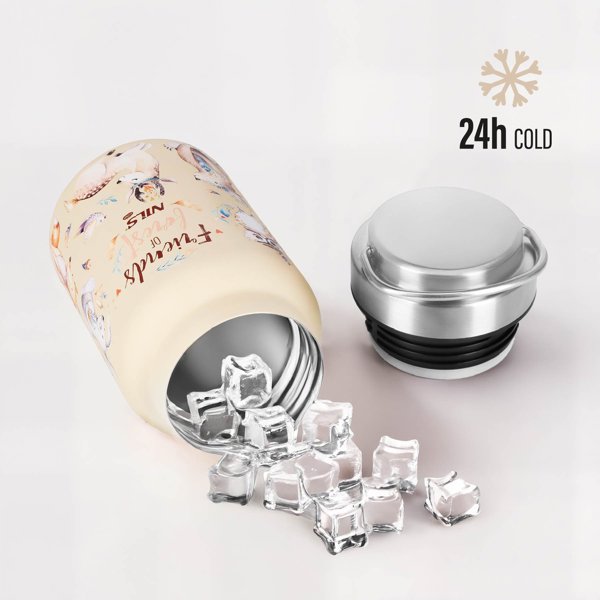 Nils Camp Ατσάλινο Μπουκάλι Νερού Forest 520ml - Ανοξείδωτο Παγούρι