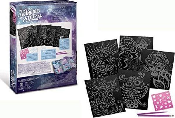Nebulous Stars NEBULOUS STARS rinkinys Scratch and Sketch, 11014