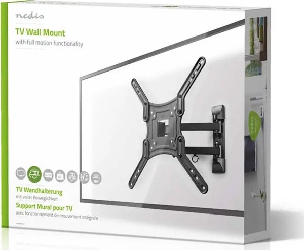 Nedis Nedis TVWM1530BK βάση τηλεόρασης για τηλεοράσεις 139,7 cm (55") Μαύρο