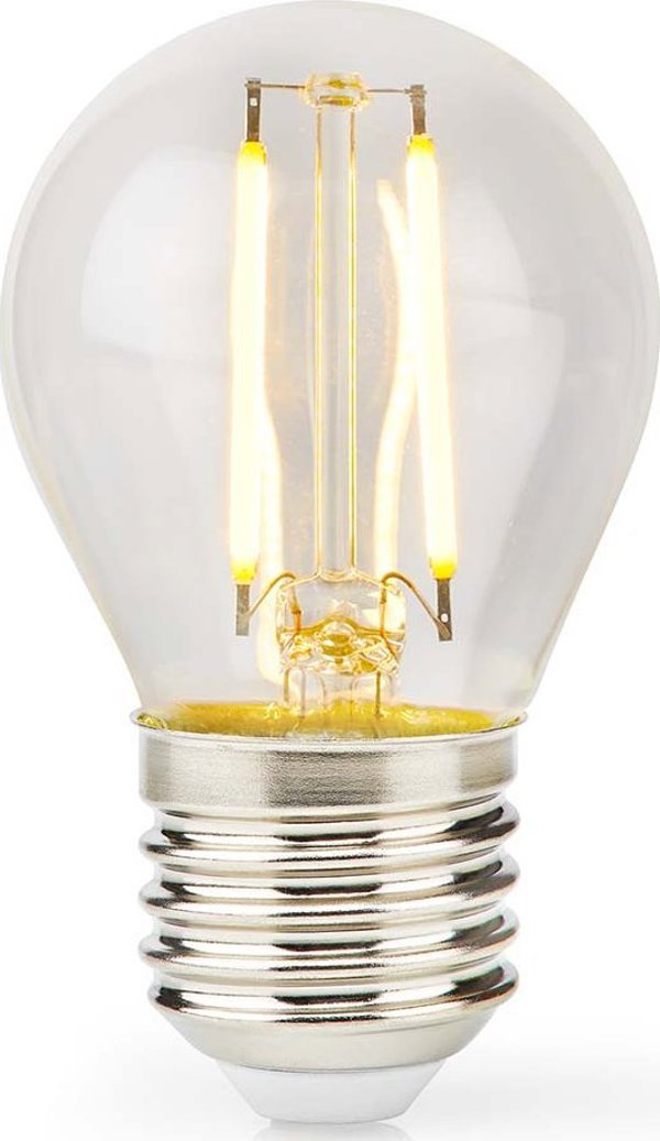 Nedis Nedis LBFE27G452 λάμπα LED Θερμό λευκό 2700 K 4,5 W E27 F