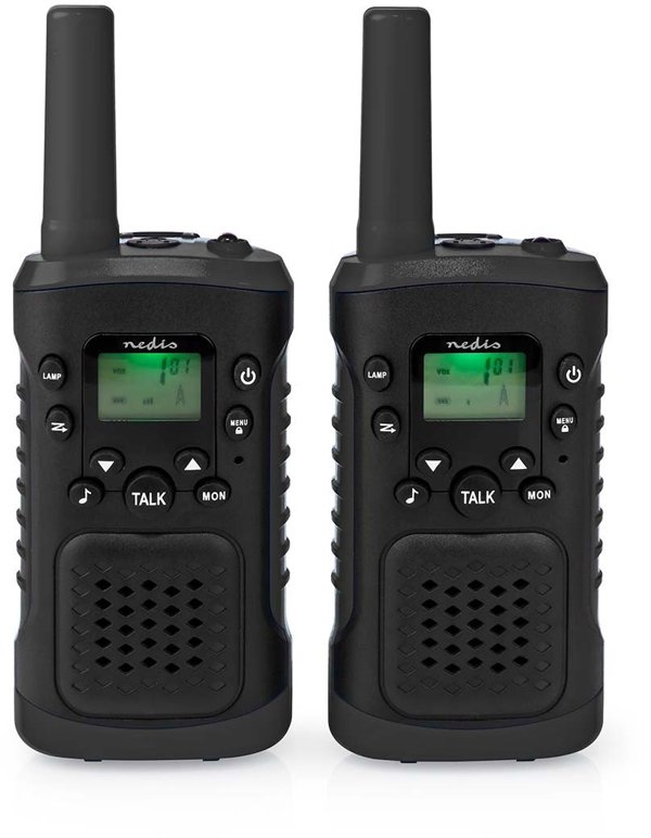 Nedis πομποδέκτης WLTK0610BK, 2 τεμ.