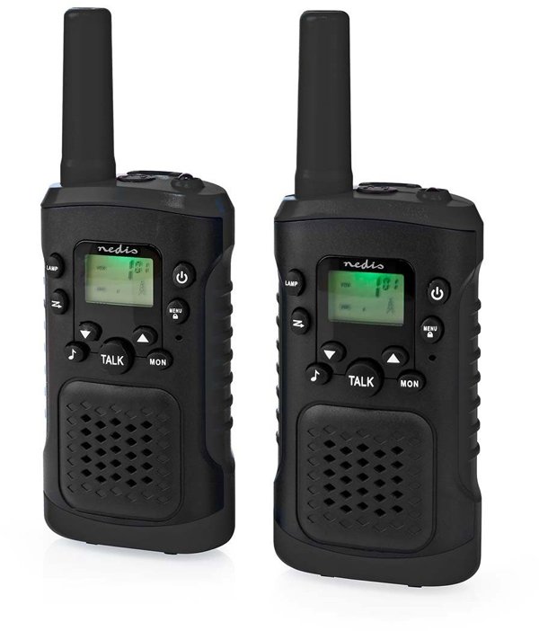 Nedis πομποδέκτης WLTK0610BK, 2 τεμ.