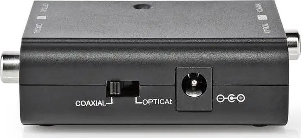 Nedis Nedis ACON2507BK μετατροπέας αρχείων ήχου Μαύρο