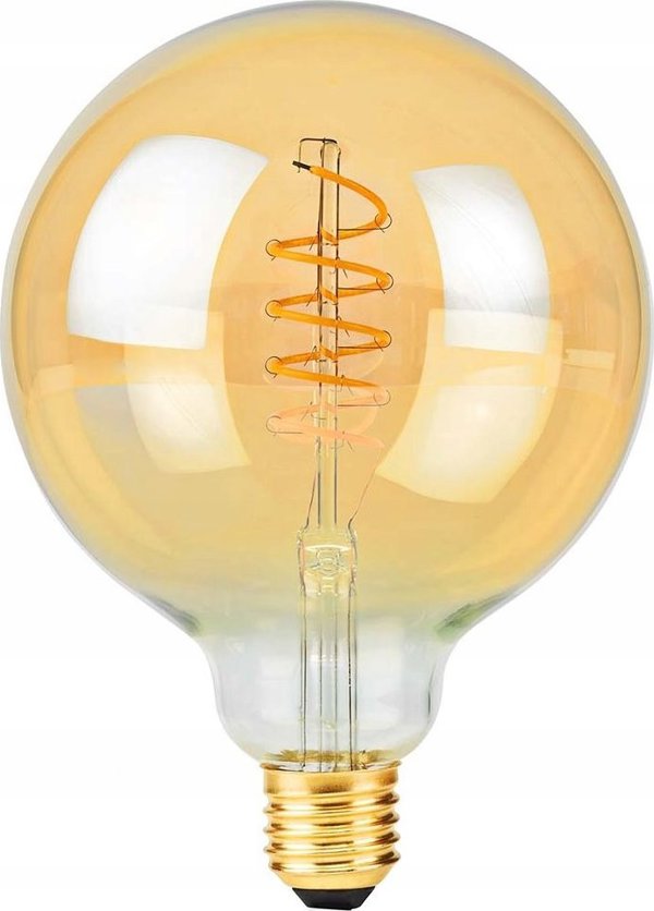 Nedis Nedis LBDE27G125GD λάμπα LED Πολύ ζεστό φως, Ζεστό λευκό 2100 K 3,8 W E27 G