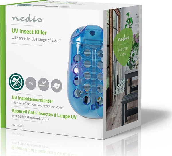 Nedis Nedis INKI110CBK1 παγίδα για έντομα Παγίδα για κουνούπια Λευκό