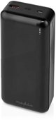 NEDIS Powerbank 30000mAh, μαύρο