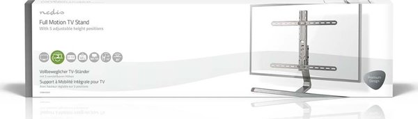 Nedis Nedis TVSM5120GY βάση / βάση για οθόνες 190,5 cm (75") Γραφείο Γκρι