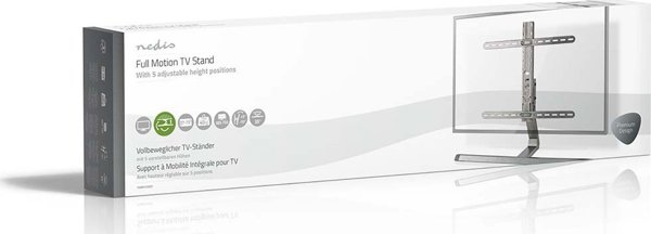 Nedis Nedis TVSM5120GY βάση / βάση για οθόνες 190,5 cm (75") Γραφείο Γκρι