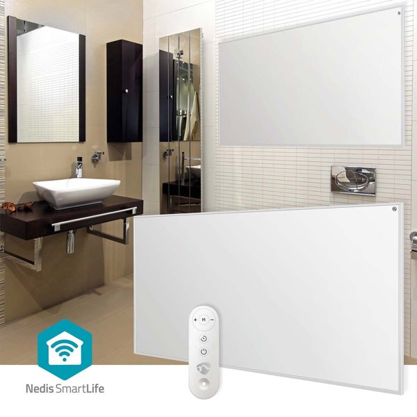 Nedis HTIP700WTW θερμαντικό σώμα εσωτερικού χώρου λευκό 700 W υποδοχέας υπέρυθρης θέρμανσης