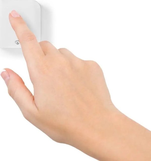 Διακόπτης φωτός Nedis Nedis ZBWS10WT Πλαστικό Λευκό