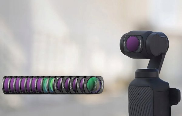 Σετ φίλτρων Neewer για DJI Osmo Pocket 3 Neewer FL-P10 (ND8~1000,LPR,MIST1/4 ,CPL,ND8/PL~ND64/PL