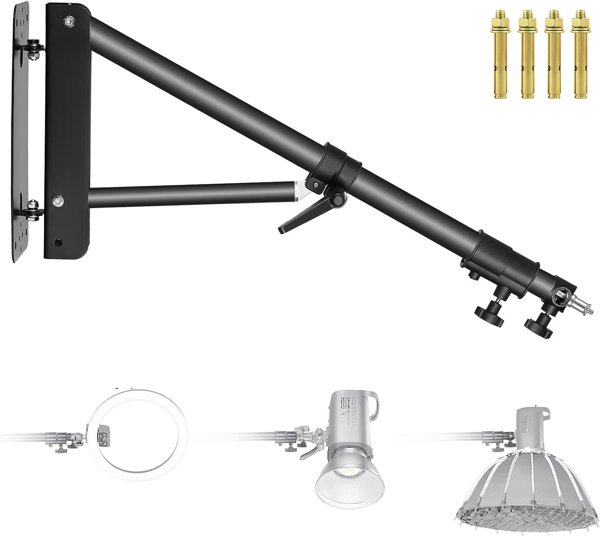 ΒΡΑΧΙΟΝΑΣ ΣΤΗΡΙΞΗΣ ΤΟΙΧΟΥ Neewer WB-1250-1 Μαύρο 10089707