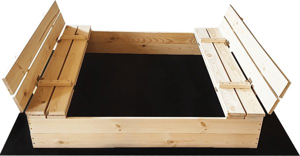 SAND BOX120X120CM ΜΕ ΠΑΓΚΟ