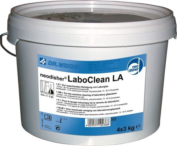 Neodisher Neodisher LaboClean LA - Σκόνη για το πλύσιμο εργαστηριακού γυαλιού και λιπαρών ρύπων - 3 kg