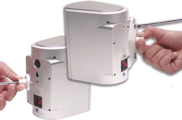 NEOMOUNTS Βάση οροφής για ηχείο Speaker-W100 λευκό 1τμχ.