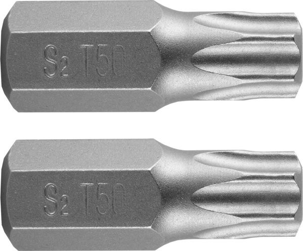 Neo Μύτες TORX T50 30mm S2, Σετ 2 Τεμαχίων, 10-926