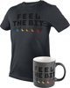 Neo Kubek z nadrukiem FEEL THE BIT, 330ml