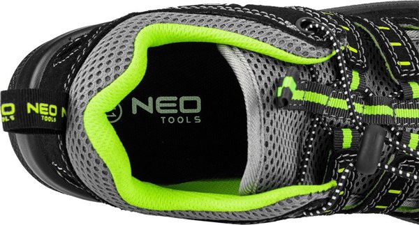 Neo Σανδάλια εργασίας S1P SR, ατσάλινη μύτη, ατσάλινη αντιδιατρητική σόλα, μέγεθος 43
