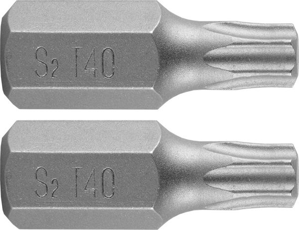 Neo Μύτες Torx T40 30mm από Ατσάλι S2 - Σετ 2 Τεμαχίων (10-922)