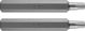 NEO Μύτες Κατσαβιδιού TORX T40, 75mm, Ατσάλι S2, 2 Τεμάχια (10-942)