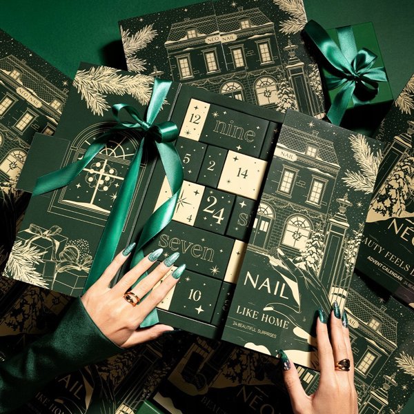 NEONAIL_SET Beauty Feels Like Home kalendarz adwentowy 24szt