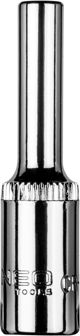 Μακριά καρυδάκι 6-γωνο 1/4" 5mm Neo (08-489)