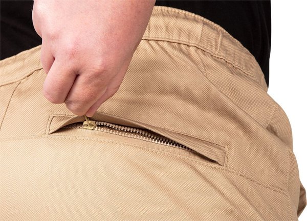 Neo Παντελόνι εργασίας OUTDOOR, τύπου jogger, μπεζ, μέγεθος S