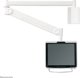 Neomounts by NewStar NEOMOUNTS FPMA-HAW100 Ιατρική Βάση Τοίχου LCD 25,4-60,96cm 10-24 ίντσες με δυνατότητα κλίσης/περιστροφής pivot VESA 75x75/100x100 6kg γκρι