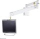 Neomounts by NewStar NEOMOUNTS FPMA-HAW100 Ιατρική Βάση Τοίχου LCD 25,4-60,96cm 10-24 ίντσες με δυνατότητα κλίσης/περιστροφής pivot VESA 75x75/100x100 6kg γκρι