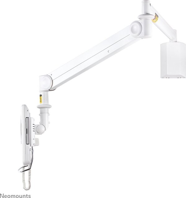 Neomounts by NewStar NEOMOUNTS FPMA-HAW100 Ιατρική Βάση Τοίχου LCD 25,4-60,96cm 10-24 ίντσες με δυνατότητα κλίσης/περιστροφής pivot VESA 75x75/100x100 6kg γκρι