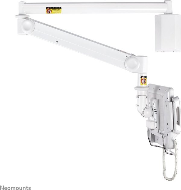 Neomounts by NewStar NEOMOUNTS FPMA-HAW100 Ιατρική Βάση Τοίχου LCD 25,4-60,96cm 10-24 ίντσες με δυνατότητα κλίσης/περιστροφής pivot VESA 75x75/100x100 6kg γκρι