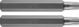 Neo Μύτη Κατσαβιδιού Torx T45, 75mm, Ατσάλι S2, 2 Τεμάχια, 10-944