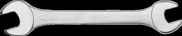 NEO Διπλό Ανοιχτό Κλειδί 16x17mm, Χάλυβας Χρωμίου-Βαναδίου, DIN 3110 (09-816)