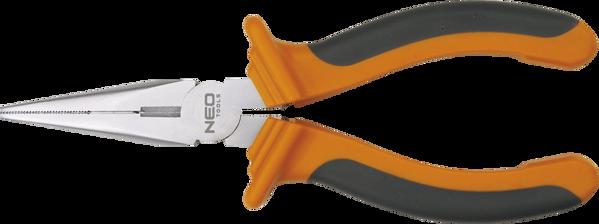 NEO Μακρόστενες Πένσες 160mm 01-013, Επαγγελματική Ίσια Πένσα από Χάλυβα Υψηλής Ποιότητας με Εργονομική Λαβή
