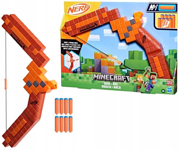 NERF MINECRAFT Εκτοξευτής Τόξο