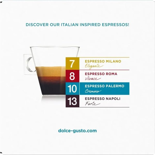 Nescafe NESCAFE Dolce Gusto Espresso Palermo