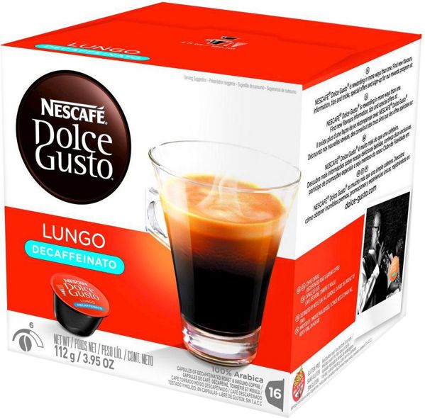 Nescafe Κάψουλες Lungo μπεζκοφεινόβε ντο Dolce Gusto 16 στζ.