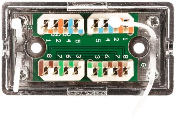 Σύνδεσμος καλωδίων NetRack Krone IDC-Krone-IDC κατηγορία 5e STP 106-62