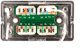 Σύνδεσμος καλωδίων NetRack Krone IDC-Krone-IDC κατηγορία 5e STP 106-62