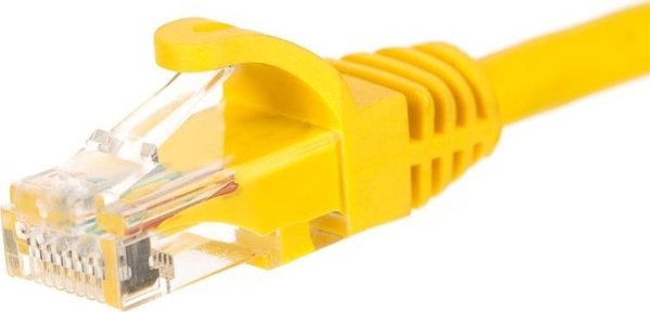 Καλώδιο patch NetRack RJ45, κατ. 6 UTP, 0.25m κίτρινο - BZPAT0256Y