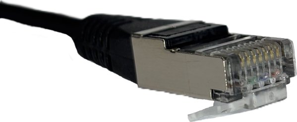 NetRack Patchcord RJ45, Cat 6 FTP F/UTP, 5m, Netrack, μαύρο 13886117 5908268778264