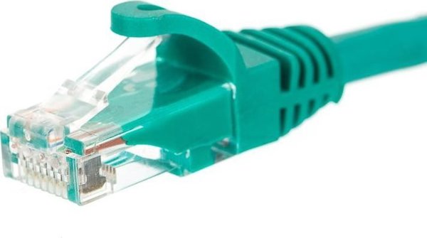 Καλώδιο σύνδεσης NetRack RJ45, κατ. 6 UTP, 0.25m πράσινο - BZPAT0256G