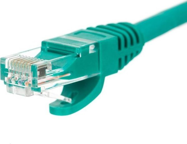 Καλώδιο σύνδεσης NetRack RJ45, κατ. 6 UTP, 0.25m πράσινο - BZPAT0256G