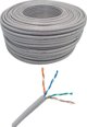 NetRack Kabel sieciowy LAN kat. 5e UTP, 305m, CCA, Netrack, szary