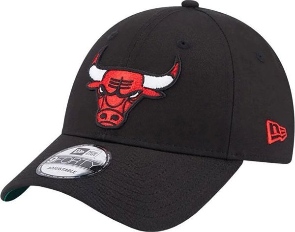 New Era New Era Team Side Patch 9FORTY Chicago Bulls Καπέλο 60364397 Μαύρο OSFM