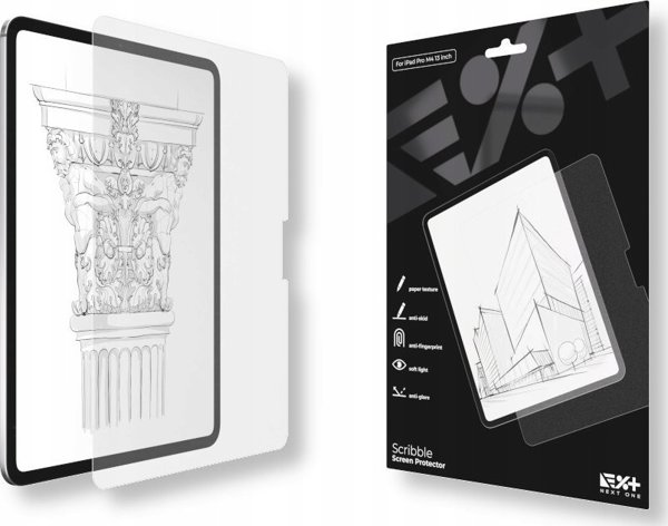 NEXT ONE NEXT ONE Προστασία οθόνης με υφή χαρτιού Scribble iPad Pro M4 13"